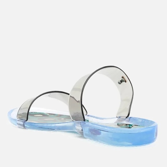 🆕Ted Baker🆕 Jelley Leopard Print Clear Slide Sandal - size 9 - Picture 4 of 13